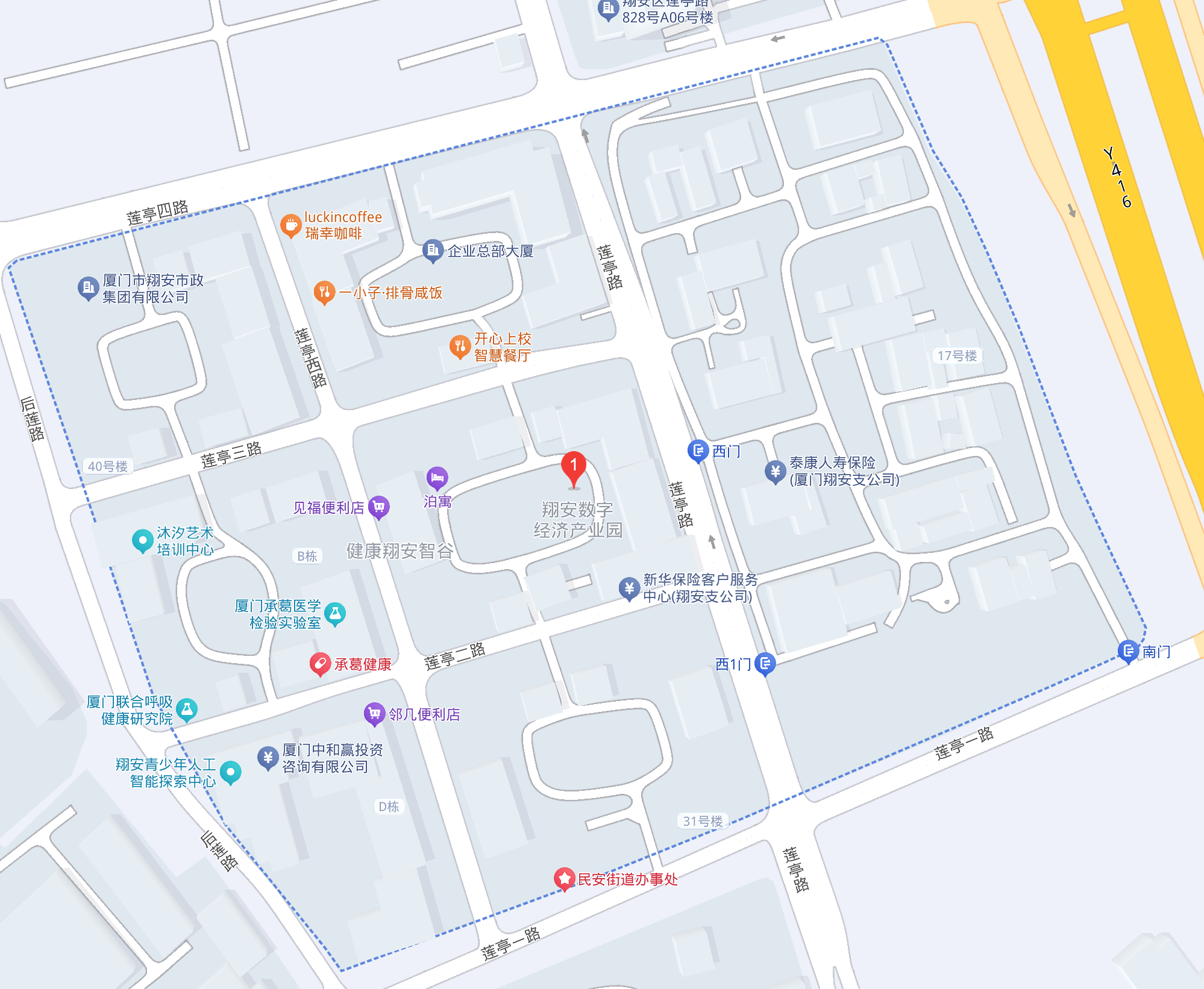 厦门丰之博知识产权代理有限公司地址地图